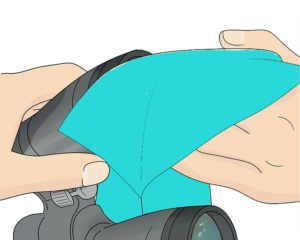 How to clean binoculars